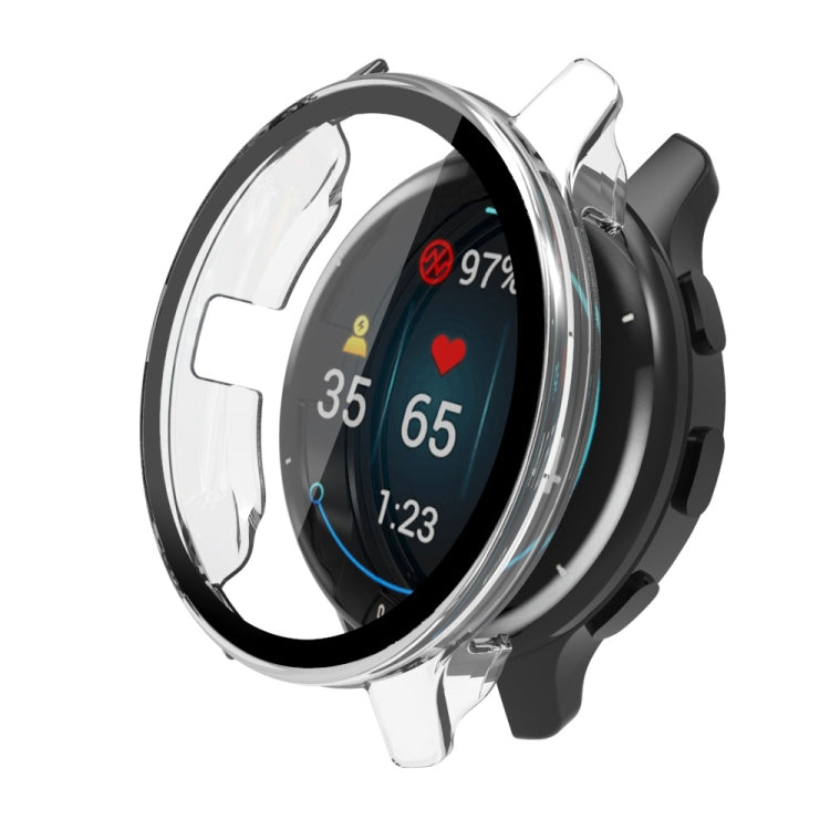 PC + Tempered Glass Watch Case, For Garmin Venu 2S