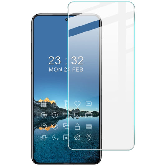 Tempered glass screen protector film for smartphone, clear and curved edge coverage