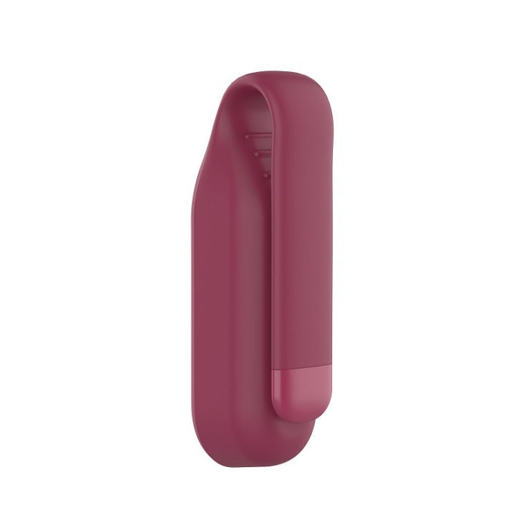 Red wine clip protection case for Xiaomi 3 & 4, front view with cutout