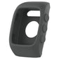Gray silicone watch case for POLAR M430 with front cutout for display