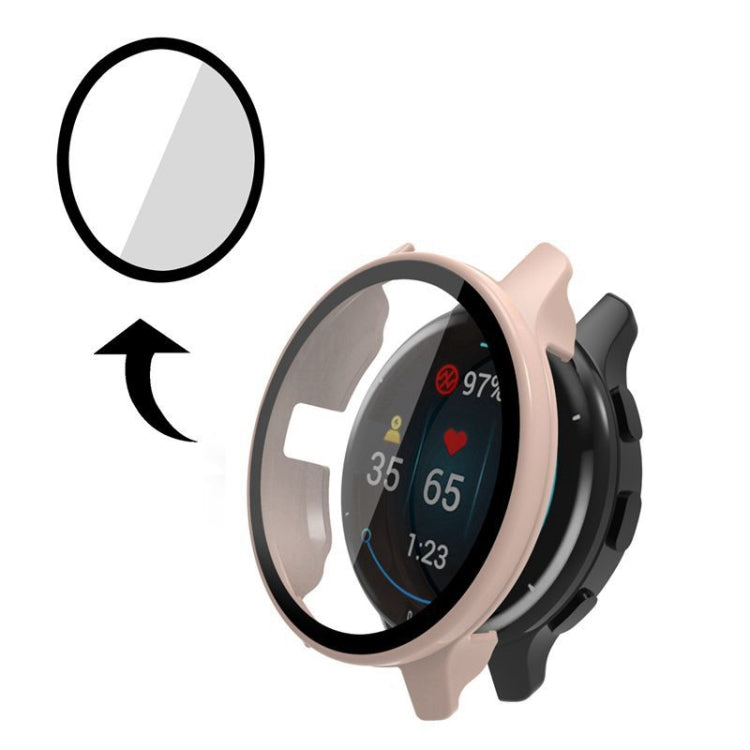 PC + Tempered Glass Watch Case, For Garmin Venu 2