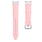 Slub Texture Leather Watch Band, For Samsung Galaxy Watch4 40mm/44mm