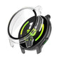 Clear tempered glass watch protective case with visible crack on the glass cover