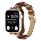 Bracelet Genuine Leather Watch Band For Apple Watch Series, 7 41mm / 6&SE&5&4 40mm / 3&2&1 38mm, 7 45mm / 6&SE&5&4 44mm / 3&2&1 42mm