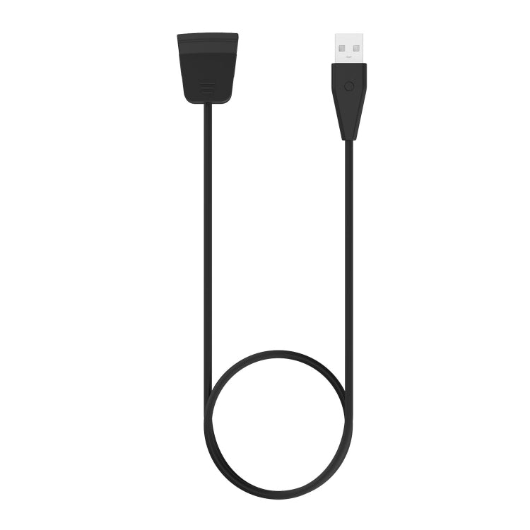 Black reset charging cable, USB-A to Fitbit Alta HR watch connector