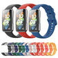 Pure Color Silicone Watch Band, For Huawei Band 7 / Honor Band 7