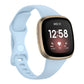 For Fitbit Versa 4 / Versa 3 / Sense Universal TPU Watch Band, S, L