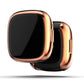 Full Coverage TPU Electroplating Watch Protective Case, For Fitbit Versa 4