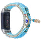 Eye Bead Chain Watch Band, For Fitbit Charge 5, For Fitbit Versa 3 / Sense