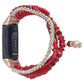 Eye Bead Chain Watch Band, For Fitbit Charge 5, For Fitbit Versa 3 / Sense