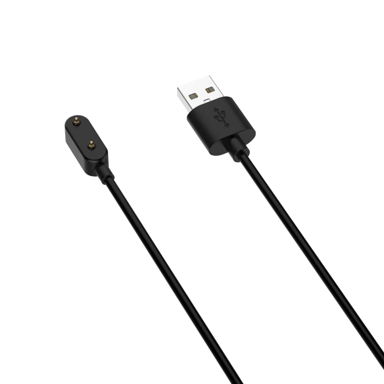 Black magnetic charging cable with USB-A plug and magnetic charging end.