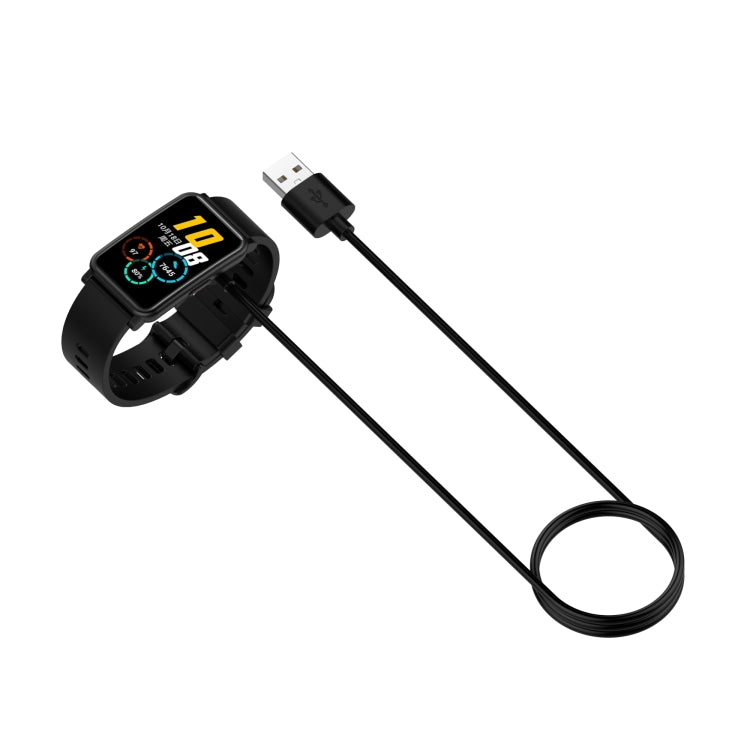 Black magnetic charging cable with USB-A plug and magnetic charging end.
