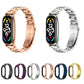 MIJOBS Three-Bead Metal Plus Stainless Steel Watch Band, Plus