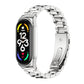 MIJOBS CS Three-Bead Metal Stainless Steel Watch Band, CS