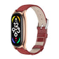 MIJOBS Plus Genuine Leather Watch Band, For Xiaomi Mi Band 7 / 7 NFC