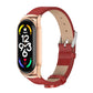 MIJOBS CS Metal Case + Microfiber Leather Watch Band, For Xiaomi Mi Band 7 / 7 NFC