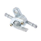 Metal fuel tank shutoff valve switch with lever and 6mm hose fittings