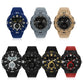 SANDA 3087 Luminous Waterproof Dual Display Electronic Watch
