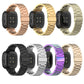3 Beads Stainless Steel Watch Band, For Fitbit Versa 4/Sense 2/Versa 3/Sense, For Fitbit  Versa 4