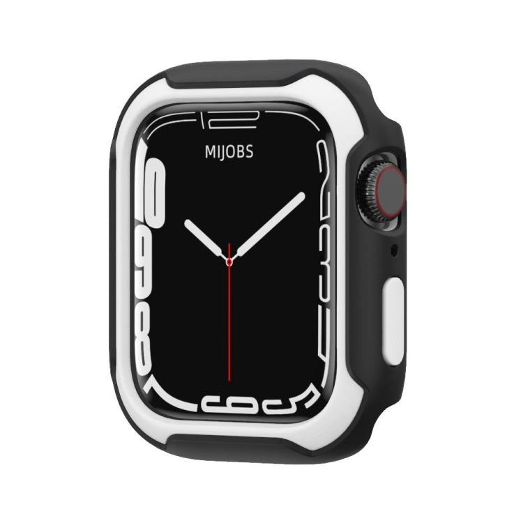 Detachable Two-color Watch Case For Apple Watch Series, 7 41mm / 6&SE&5&4 40mm, 7 45mm / 6&SE&5&4 44mm