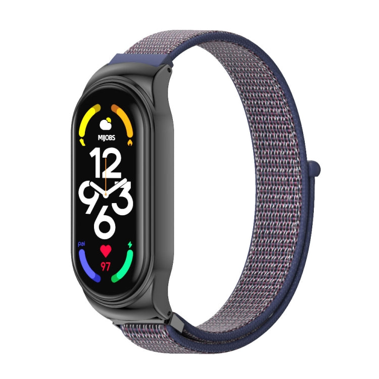MIJOBS CS Stainless Steel Case Nylon Watch Band, CS