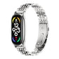 MIJOBS Plus Seven-bead Metal Stainless Steel Watch Band, For Xiaomi Mi Band 7 / 7 NFC