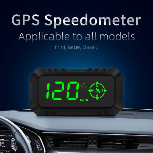 G7 GPS HUD Display Speedometer Digital Car Head-Up Display Over-speed Alarm, G7