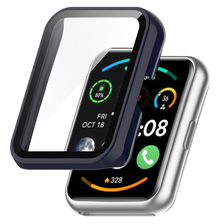 PC + Tempered Glass Integrated Watch Case, For Huawei Watch Fit 2 / Fit 2 Active