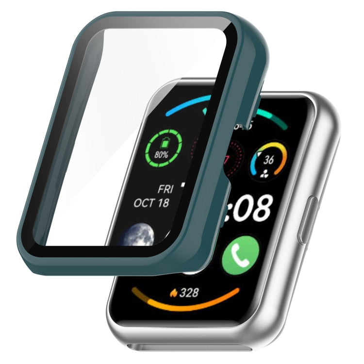 PC + Tempered Glass Integrated Watch Case, For Huawei Watch Fit 2 / Fit 2 Active