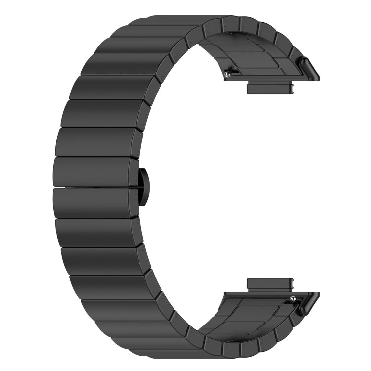 For Huawei Watch Fit 2 One-bead Metal Stainless Steel Watch Band