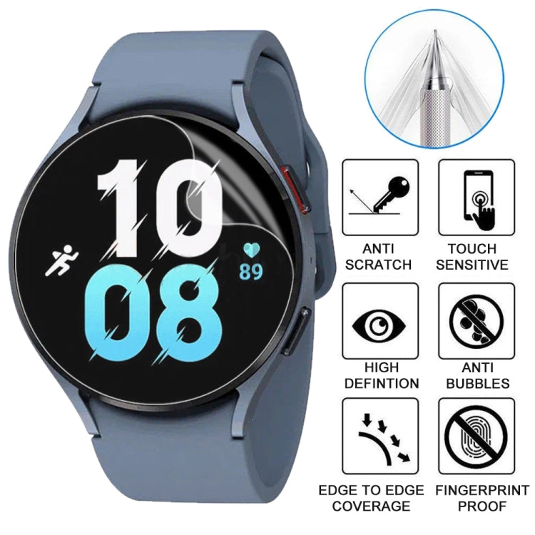 Soft Hydrogel Film Watch Screen Protector, For Samsung Galaxy Watch5 40mm, For Samsung Galaxy Watch5 44mm