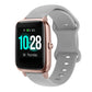 For Xiaomi Haylou Smart Watch LS01 19mm Butterfly Buckle Silicone Watch Band