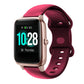 For Xiaomi Haylou Smart Watch LS01 19mm Butterfly Buckle Silicone Watch Band