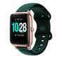 For Xiaomi Haylou Smart Watch LS01 19mm Butterfly Buckle Silicone Watch Band