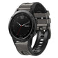 For Garmin Fenix 7X Silicone + Leather Quick Release Watch Band