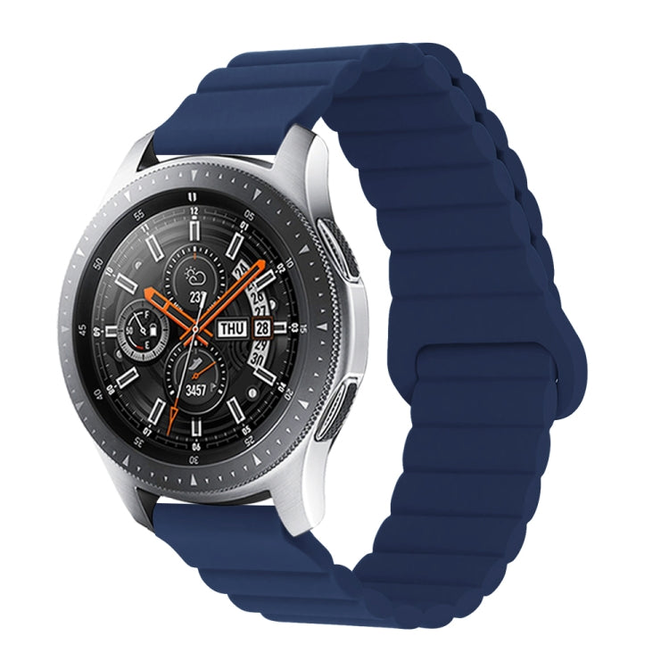 For Xiaomi Haylou RT / RT2 / GST / GS / RS3 Universal Reverse Buckle Magnetic Silicone Watch Band