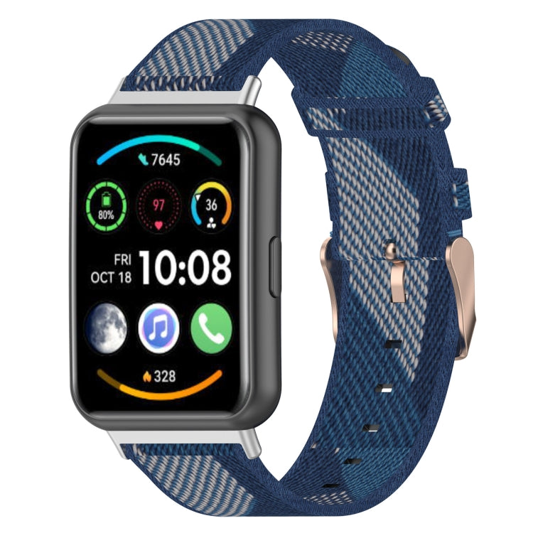 Nylon Woven Watch Band, For Huawei Watch Fit 2