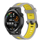 22mm Stripe Two-color Silicone Watch Band, For Honor Watch GS 3