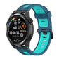22mm Stripe Two-color Silicone Watch Band, For Honor Watch GS 3
