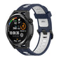 22mm Stripe Two-color Silicone Watch Band, For Honor Watch GS 3
