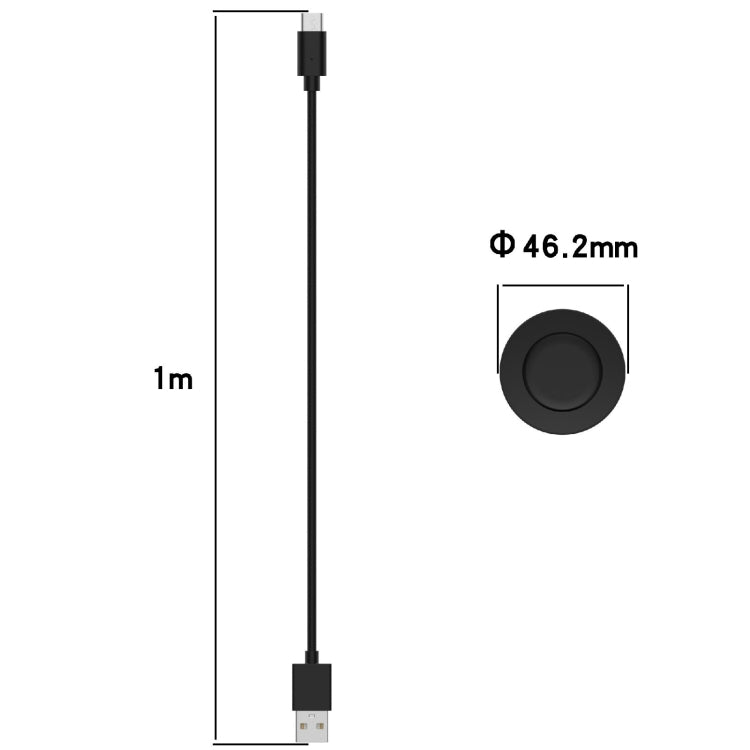 Magnetic Wireless Charger with 1m Charging Cable, For Xiaomi Watch S1 M2108W1