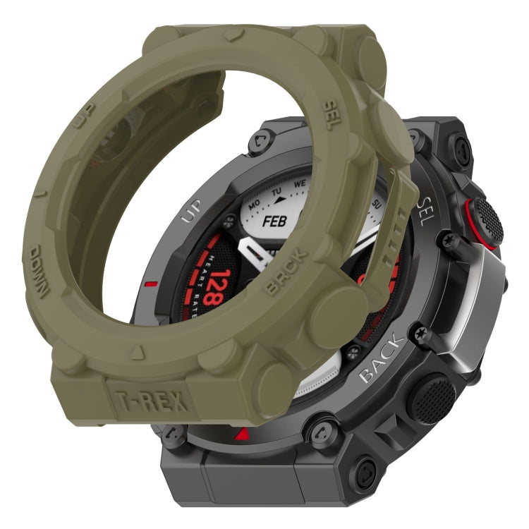 Armor Hollow TPU Watch Case, For Amazfit T-Rex 2
