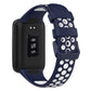 For Xiaomi Mi Band 7 Pro Two-Color Breathable Silicone Watch Band