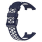 For Xiaomi Mi Band 7 Pro Two-Color Breathable Silicone Watch Band