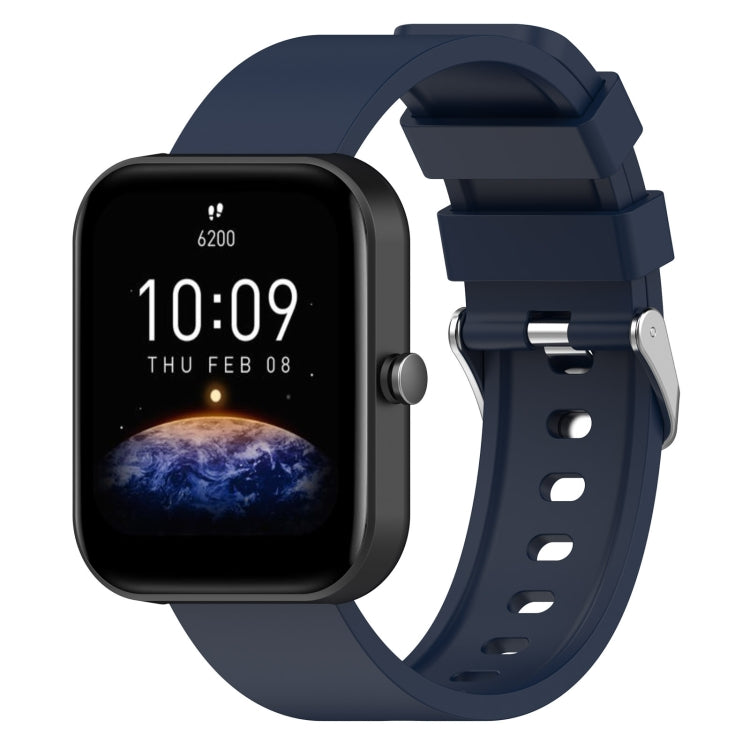 20mm Steps Style Silicone Watch Band, For Amazfit Bip 3