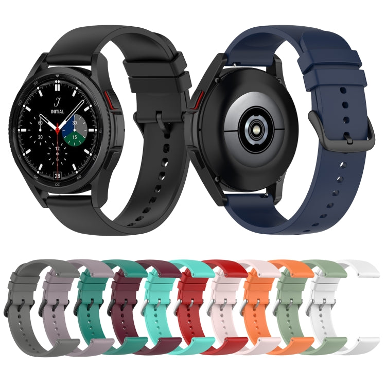 Silicone watch band set, assorted colors with pin buckles and perforated straps