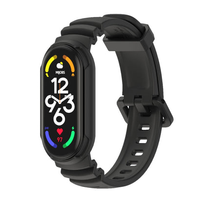 MIJOBS GS Unibody Two-color Watch Band, For Xiaomi Mi Band 7 / 7 NFC