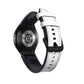 Silicone + Leather Black Buckle Watch Band, For Samsung Galaxy Watch5 Pro 45mm/5 44mm/5 40mm