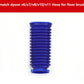 Purple ribbed flexible connector sleeve for vacuum hose