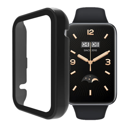 PC + Tempered Glass Integrated Watch Case, For Xiaomi Mi Band 7 Pro